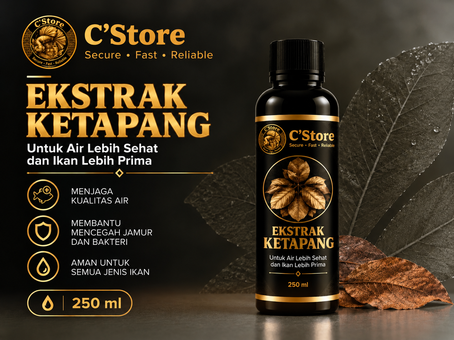 Ekstrak daun ketapang